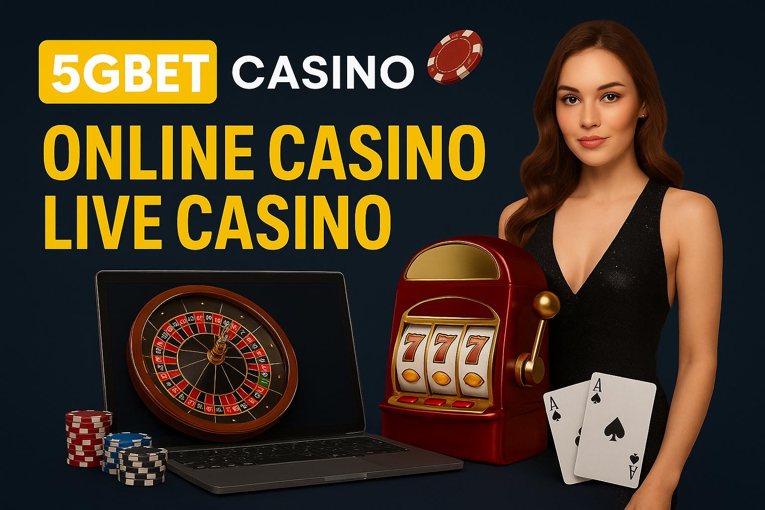 O 5GBETLive Casino lança promoções regularmente