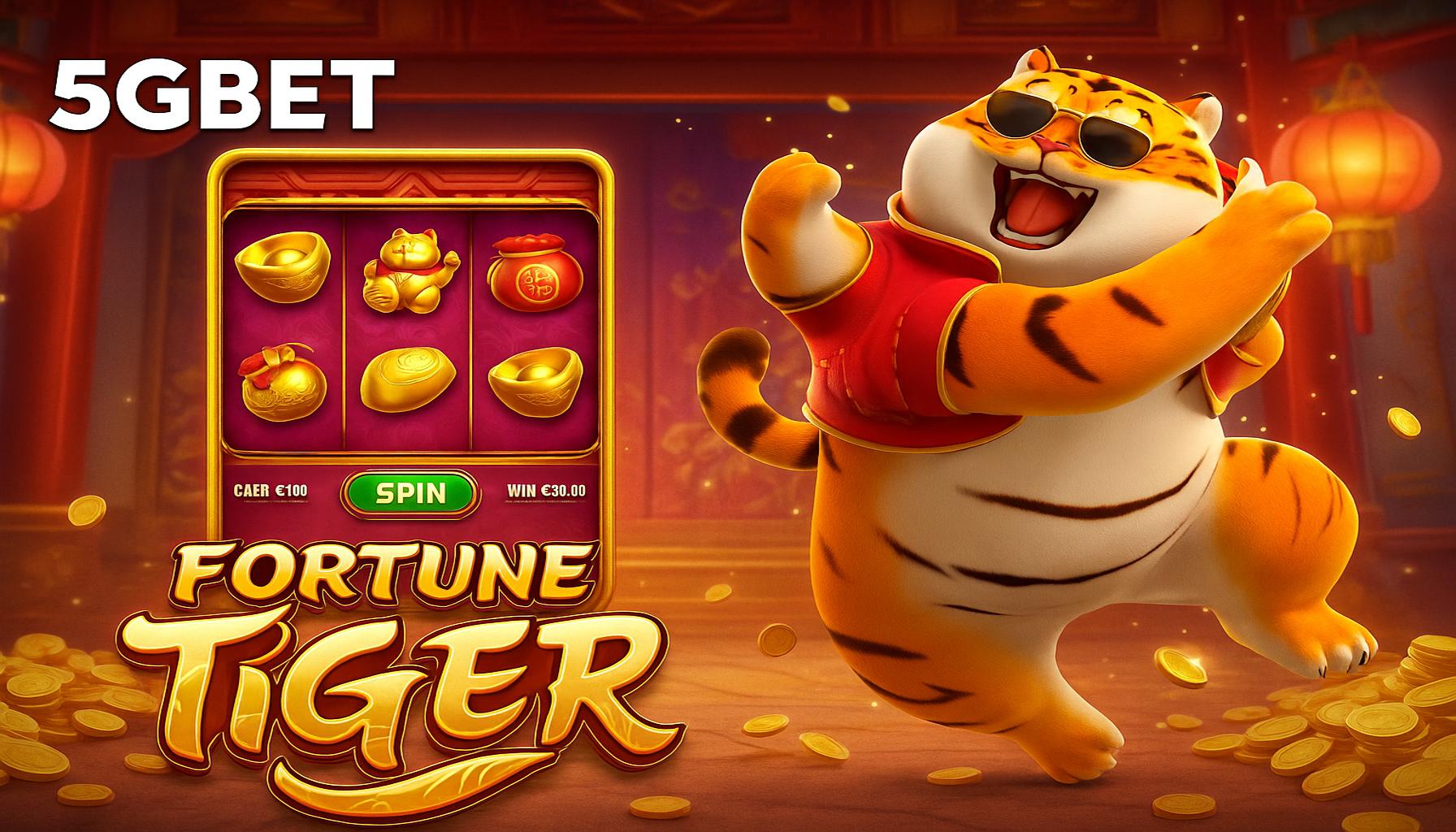 Fortune Tiger é um jogo imperdível no 5GBET Casino