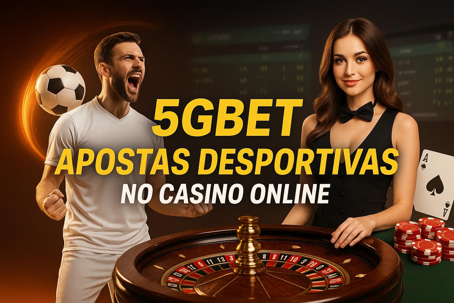 Apostas esportivas no cassino online 5GBET
